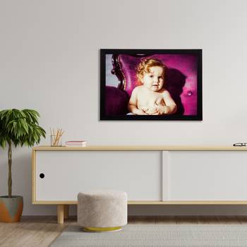 eCraftIndia Cute Baby Satin Matt Texture UV Art Painting 3