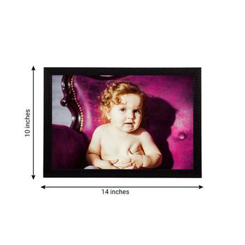 eCraftIndia Cute Baby Satin Matt Texture UV Art Painting 4