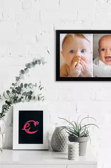 eCraftIndia Cute Baby Satin Matt Texture UV Art Painting