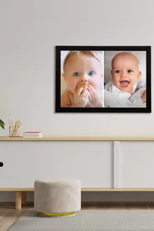 eCraftIndia Cute Baby Satin Matt Texture UV Art Painting