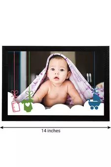 eCraftIndia Cute Baby Satin Matt Texture UV Art Painting