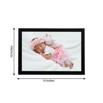 eCraftIndia Cute Baby Satin Matt Texture UV Art Painting 4