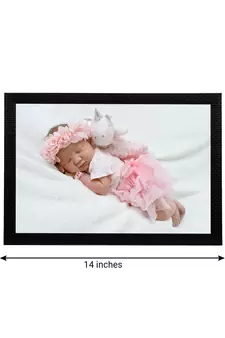 eCraftIndia Cute Baby Satin Matt Texture UV Art Painting
