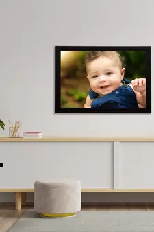 eCraftIndia Cute Baby Satin Matt Texture UV Art Painting