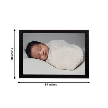 eCraftIndia Cute Baby Satin Matt Texture UV Art Painting 4