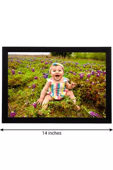 eCraftIndia Cute Baby Satin Matt Texture UV Art Painting