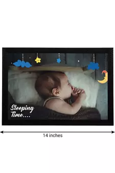 eCraftIndia Cute Baby Satin Matt Texture UV Art Painting
