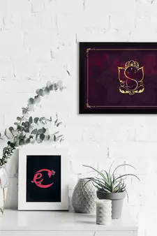 eCraftIndia Lord Ganesha Satin Matt Texture UV Art Painting