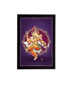 eCraftIndia Lord Ganesha Satin Matt Texture UV Art Painting