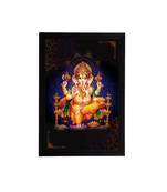 eCraftIndia Lord Ganesha Satin Matt Texture UV Art Painting