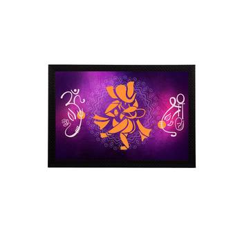 eCraftIndia Lord Ganesha Satin Matt Texture UV Art Painting 1