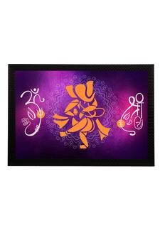 eCraftIndia Lord Ganesha Satin Matt Texture UV Art Painting