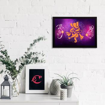 eCraftIndia Lord Ganesha Satin Matt Texture UV Art Painting 2