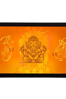 eCraftIndia Lord Ganesha Satin Matt Texture UV Art Painting