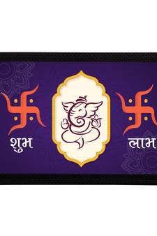 eCraftIndia Lord Ganesha Satin Matt Texture UV Art Painting