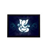 eCraftIndia Lord Ganesha Satin Matt Texture UV Art Painting