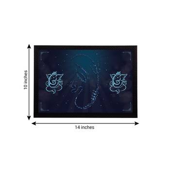 eCraftIndia Lord Ganesha Satin Matt Texture UV Art Painting 4