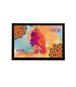 eCraftIndia Lord Ganesha Satin Matt Texture UV Art Painting