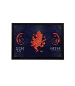 eCraftIndia Lord Ganesha Satin Matt Texture UV Art Painting