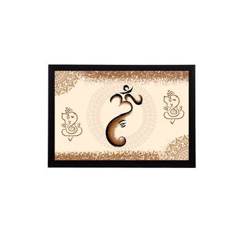 eCraftIndia Lord Ganesha Satin Matt Texture UV Art Painting 1