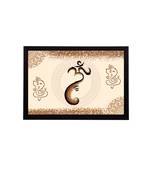 eCraftIndia Lord Ganesha Satin Matt Texture UV Art Painting