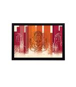 eCraftIndia Lord Ganesha Satin Matt Texture UV Art Painting