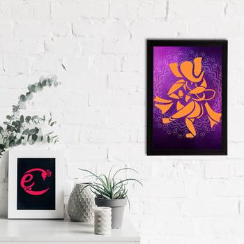 eCraftIndia Lord Ganesha Satin Matt Texture UV Art Painting 2