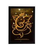 eCraftIndia Lord Ganesha Satin Matt Texture UV Art Painting