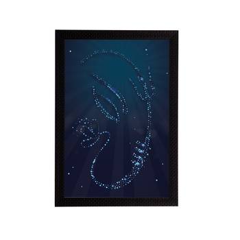 eCraftIndia Lord Ganesha Satin Matt Texture UV Art Painting 1