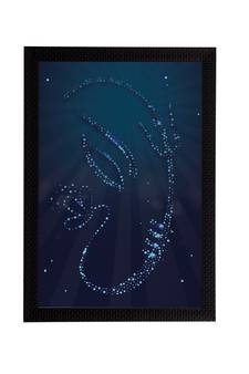eCraftIndia Lord Ganesha Satin Matt Texture UV Art Painting