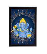 eCraftIndia Lord Ganesha Satin Matt Texture UV Art Painting