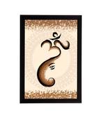 eCraftIndia Lord Ganesha Satin Matt Texture UV Art Painting