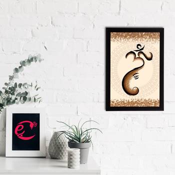 eCraftIndia Lord Ganesha Satin Matt Texture UV Art Painting 2