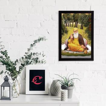 eCraftIndia Gurunanak Sahib Satin Matt Texture UV Art Painting 2