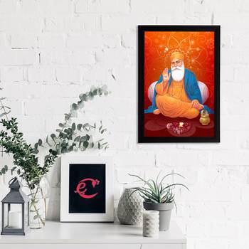 eCraftIndia Gurunanak Sahib Satin Matt Texture UV Art Painting 2