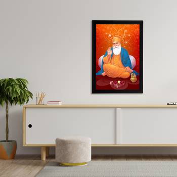 eCraftIndia Gurunanak Sahib Satin Matt Texture UV Art Painting 3