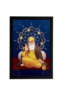 eCraftIndia Gurunanak Sahib Satin Matt Texture UV Art Painting