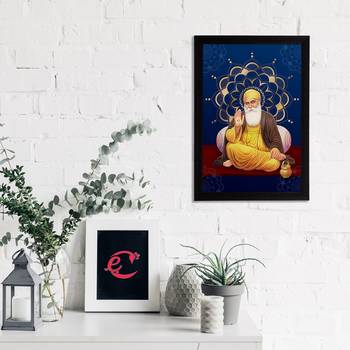 eCraftIndia Gurunanak Sahib Satin Matt Texture UV Art Painting 2