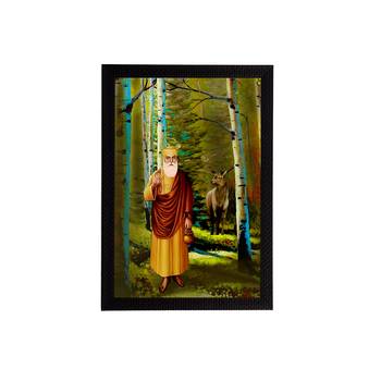 eCraftIndia Gurunanak Sahib Satin Matt Texture UV Art Painting 1