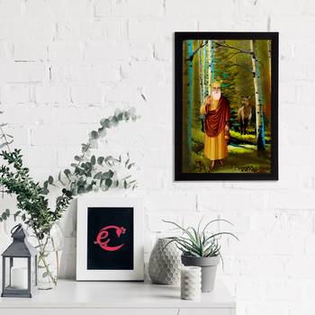 eCraftIndia Gurunanak Sahib Satin Matt Texture UV Art Painting 2