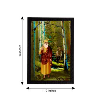 eCraftIndia Gurunanak Sahib Satin Matt Texture UV Art Painting 4