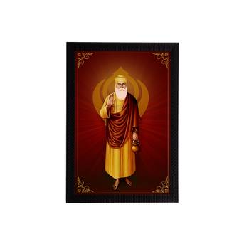 eCraftIndia Gurunanak Sahib Satin Matt Texture UV Art Painting 1