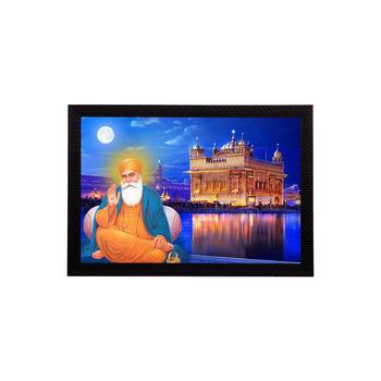 eCraftIndia Gurunanak Sahib Satin Matt Texture UV Art Painting 1