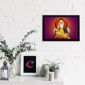 eCraftIndia Gurunanak Sahib Satin Matt Texture UV Art Painting 2