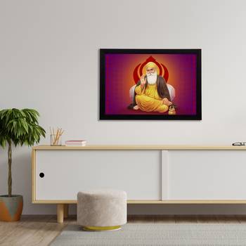 eCraftIndia Gurunanak Sahib Satin Matt Texture UV Art Painting 3