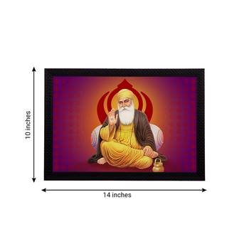eCraftIndia Gurunanak Sahib Satin Matt Texture UV Art Painting 4