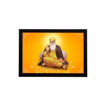 eCraftIndia Gurunanak Sahib Satin Matt Texture UV Art Painting 1
