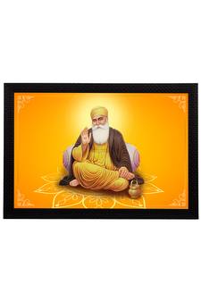 eCraftIndia Gurunanak Sahib Satin Matt Texture UV Art Painting