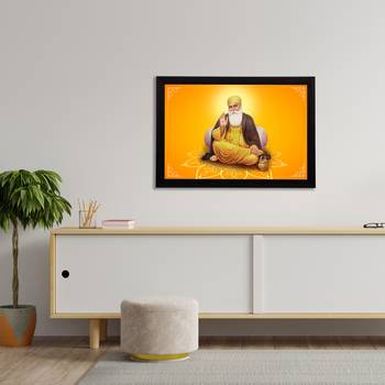 eCraftIndia Gurunanak Sahib Satin Matt Texture UV Art Painting 3