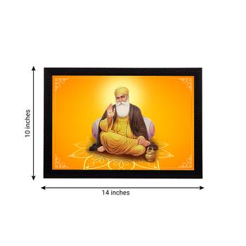 eCraftIndia Gurunanak Sahib Satin Matt Texture UV Art Painting 4